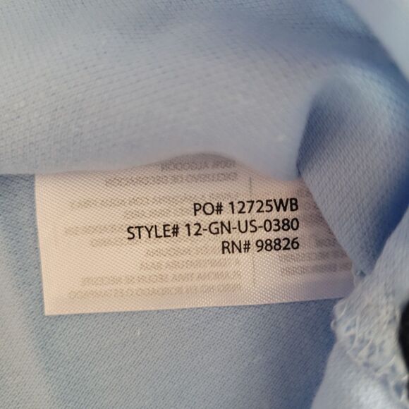 U.S Polo Assn Polo Light Blue Shirt Boys XL 10-12 Short Sleeve NEW - Picture 6 of 8